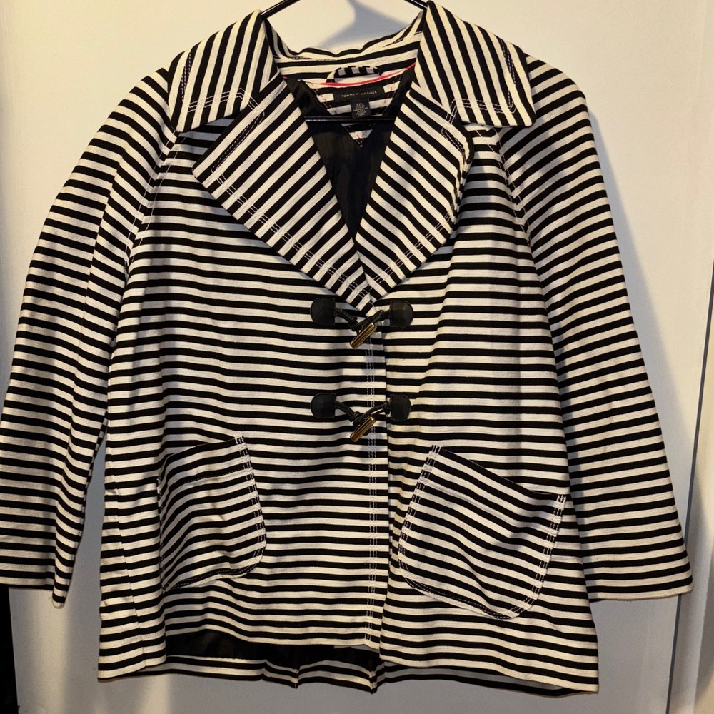 Women’s Tommy Hilfiger Striped Jacket Size Large